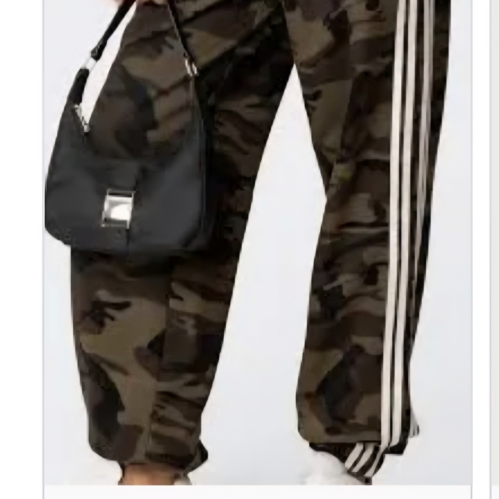 Camouflage Joggers with Stripes EdIckted Brand